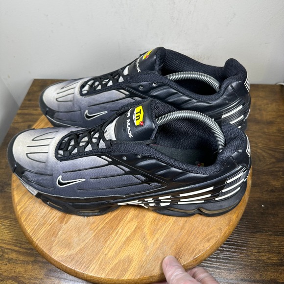 Nike Air Max Plus 3 Black Wolf Grey Silver CD7005-003 Mens Size 13 TN Sneakers - Picture 7 of 9